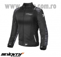 Geaca (jacheta) femei Racing vara Seventy model SD-JR54 culoare: negru/camuflaj – marime: M